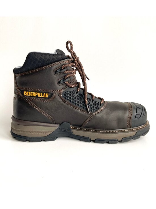 Caterpillar Excavator Leather Work Boots main image 14